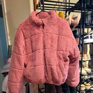 Pink Wild Fable Puffer Jacket